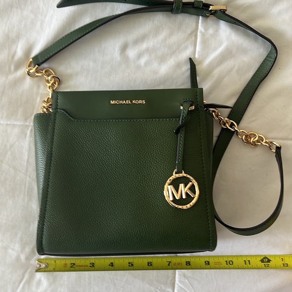 Michael Kors Forest Green Crossbody Bag - Picture 3 of 7